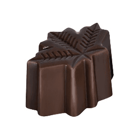 DARK LEAF - ÇİLEKLİ GANACHE DOLGULU BİTTER ÇİKOLATA 2,4 kg