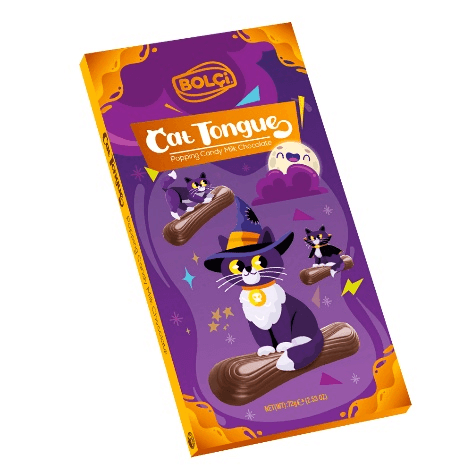 ÇATLATILAN ŞEKERLİ SÜT ÇİKOLATALI HALLOWEEN 72 g