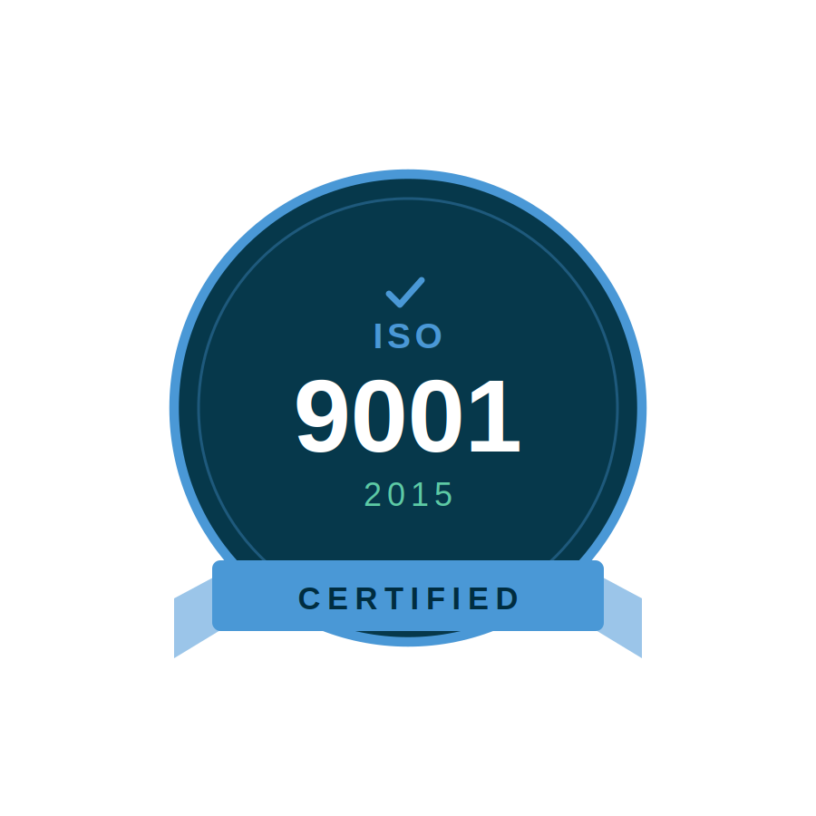 ISO 9001:2015 Sertifikalı — Kalite Yönetim Sistemi